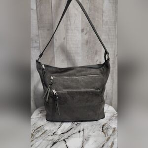 American Eagle Outfitters Dark Gray Shoulder Bag